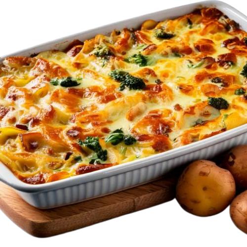 Kartoffel-Brokkoli-Gratin