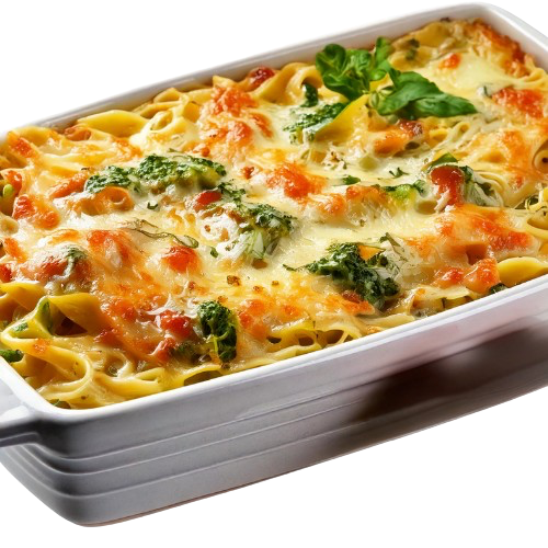 Nudel-Brokkoli-Gratin