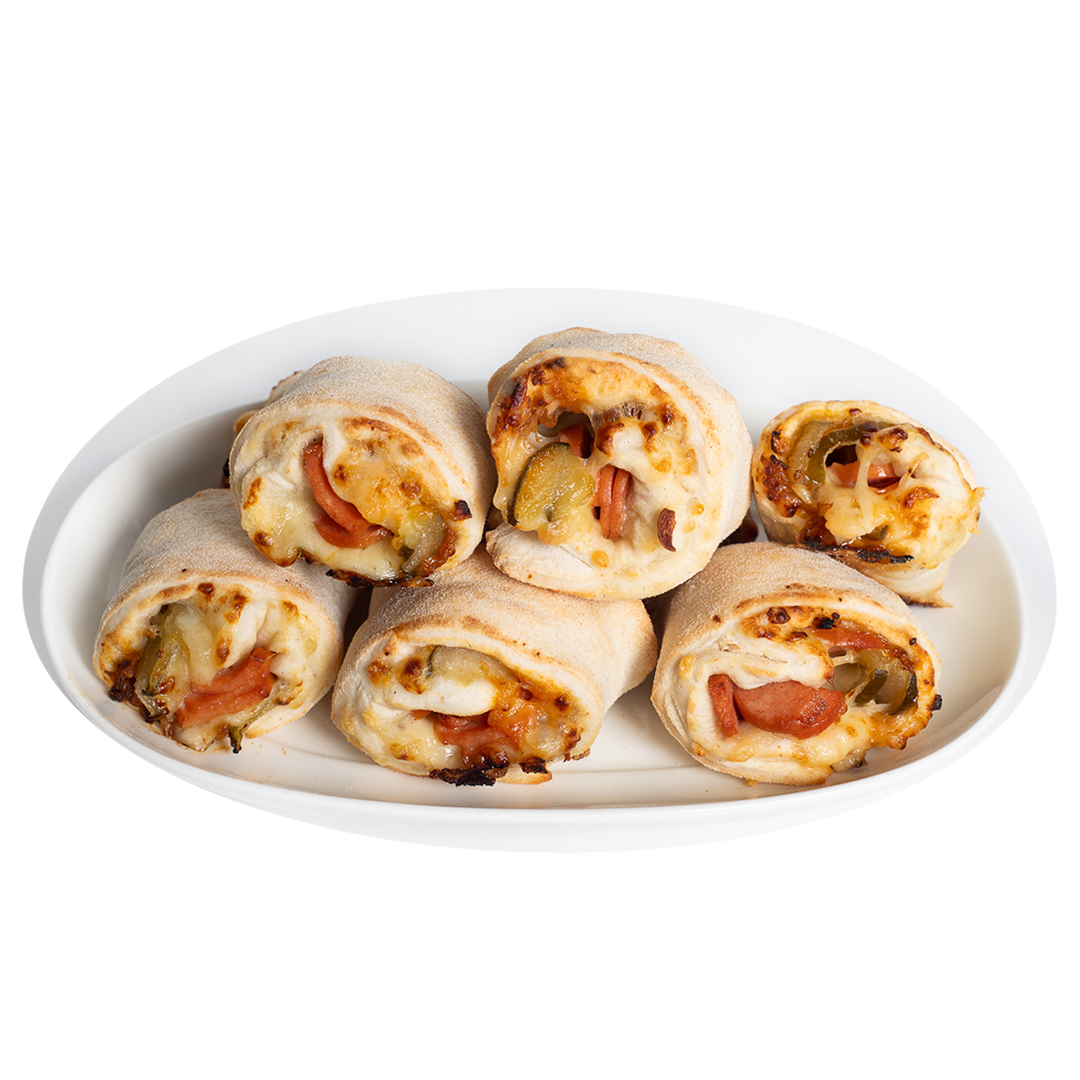 Pizzabrötchen Hot Dog